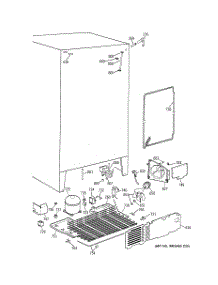 06 - Unit Parts parts for Ge Refrigerator TFG25PRBBWW from AppliancePartsPros.com