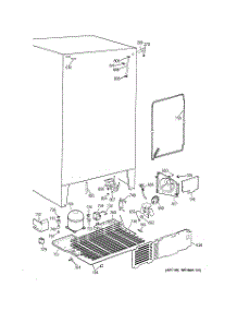 04 - Unit Parts parts for Ge Refrigerator TFG20JRBBWW from AppliancePartsPros.com