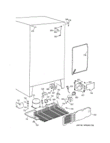 06 - Unit Parts parts for Ge Refrigerator TFX22PRBBAA from AppliancePartsPros.com