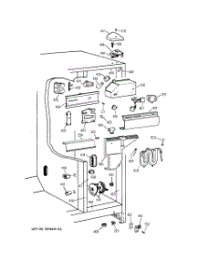 04 - Fresh Food Section parts for Ge Refrigerator TFX25CRBBAA from AppliancePartsPros.com