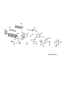 09 - Ice Maker parts for Ge Refrigerator TBX25PRYPLBB from AppliancePartsPros.com