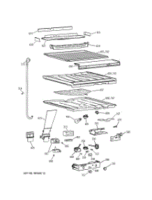 05 - Separator Compartment Parts parts for Ge Refrigerator TBG24JABPRWW from AppliancePartsPros.com