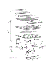 05 - Compartment Separator Parts parts for Ge Refrigerator TBT18JABNRAA from AppliancePartsPros.com