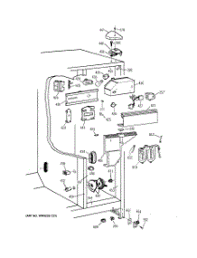 04 - Fresh Food Section parts for Ge Refrigerator TFX25VRBBAA from AppliancePartsPros.com