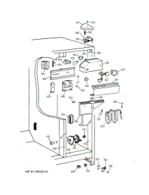 05 - Fresh Food Section parts for Ge Refrigerator TFX22VRBBWW from AppliancePartsPros.com