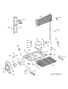 06 - Unit Parts parts for Ge Refrigerator TBT24JABNRAA from AppliancePartsPros.com