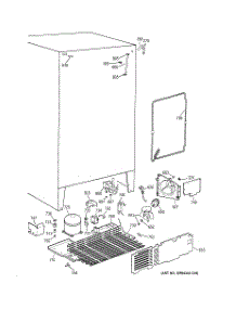 07 - Unit Parts parts for Ge Refrigerator TFX22ZRBBWW from AppliancePartsPros.com