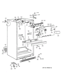 03 - Cabinet Parts parts for Ge Refrigerator TBX25PAYRRAA from AppliancePartsPros.com