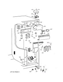 07 - Fresh Food Section parts for Ge Refrigerator TFX20JRBBAA from AppliancePartsPros.com