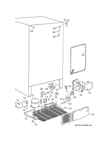 07 - Unit Parts parts for Ge Refrigerator TFX22ARBBAA from AppliancePartsPros.com