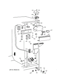 05 - Fresh Food Section parts for Ge Refrigerator TFX20JABBWW from AppliancePartsPros.com