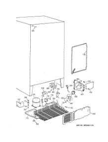 09 - Unit Parts parts for Ge Refrigerator TFX22JRBBAA from AppliancePartsPros.com