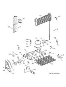 06 - Unit Parts parts for Ge Refrigerator TBX21AABLRWW from AppliancePartsPros.com
