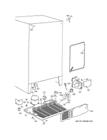 05 - Unit Parts parts for Ge Refrigerator TFG25PAAAWW from AppliancePartsPros.com