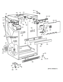 03 - Cabinet Parts parts for Ge Refrigerator TBX18NIBLRWW from AppliancePartsPros.com