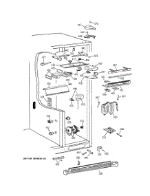 05 - Fresh Food Section parts for Ge Refrigerator MSK30DHBAAA from AppliancePartsPros.com