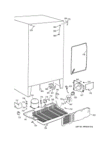 04 - Unit Parts parts for Ge Refrigerator MSZ20BWBAWW from AppliancePartsPros.com