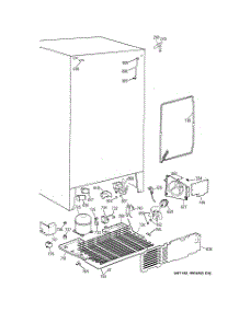 05 - Unit Parts parts for Ge Refrigerator MST25GRBAWW from AppliancePartsPros.com