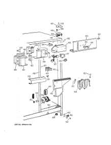 04 - Fresh Food Section parts for Ge Refrigerator TFG22PRBAWW from AppliancePartsPros.com
