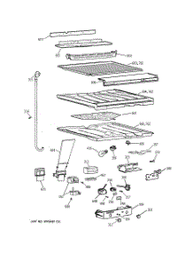 05 - Compartment Separator Parts parts for Ge Refrigerator TBG19PABGRWW from AppliancePartsPros.com