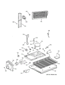 06 - Unit Parts parts for Ge Refrigerator TBG22PABGRWW from AppliancePartsPros.com