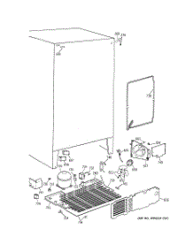 04 - Unit Parts parts for Ge Refrigerator TFT22JABAWW from AppliancePartsPros.com