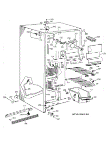 02 - Freezer Section parts for Ge Refrigerator TFZ20JABAWW from AppliancePartsPros.com