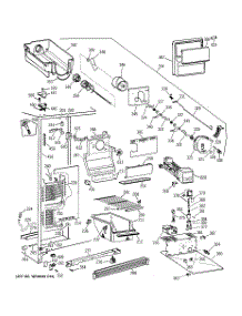 02 - Freezer Section parts for Ge Refrigerator TFZ20JRBAWH from AppliancePartsPros.com