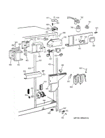 04 - Fresh Food Section parts for Ge Refrigerator TFS22PPBABS from AppliancePartsPros.com