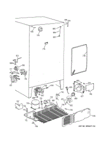 06 - Unit Parts parts for Ge Refrigerator TFS22PPBABS from AppliancePartsPros.com