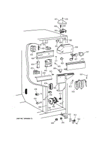 04 - Fresh Food Section parts for Ge Refrigerator TFT27PRBAWW from AppliancePartsPros.com