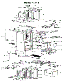 Refregerator Compact parts for Ge Refrigerator T14AK-B from AppliancePartsPros.com