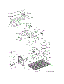 03 - Unit Parts parts for Ge Refrigerator GTK17JBC2RBS from AppliancePartsPros.com
