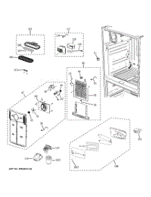 06 - Fresh Food Section parts for Ge Refrigerator PFSF6PKXGWW from AppliancePartsPros.com