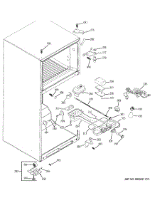 04 - Fresh Food Section parts for Ge Refrigerator GTH18DBXDLWW from AppliancePartsPros.com
