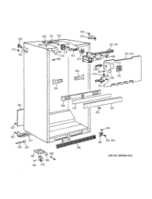 02 - Fresh Food Door parts for Ge Refrigerator GSS25WGTMBB from AppliancePartsPros.com