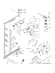 07 - Fresh Food Section parts for Ge Refrigerator GSS25WSWJSS from AppliancePartsPros.com