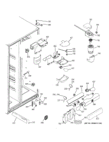 07 - Fresh Food Section parts for Ge Refrigerator GSHL6PHXIELS from AppliancePartsPros.com