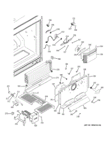 03 - Freezer Section parts for Ge Refrigerator PGSS5NFZCSS from AppliancePartsPros.com