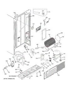 08 - Sealed System & Mother Board parts for Ge Refrigerator GSS25GFXPWW from AppliancePartsPros.com
