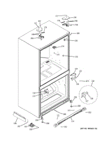 06 - Case Parts parts for Ge Refrigerator PFSF5NFZCCC from AppliancePartsPros.com
