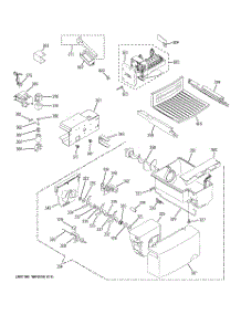 05 - Ice Maker & Dispenser parts for Ge Refrigerator GSS20GEWPBB from AppliancePartsPros.com