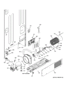 08 - Machine Compartment parts for Ge Refrigerator PGSS5PJZCSS from AppliancePartsPros.com
