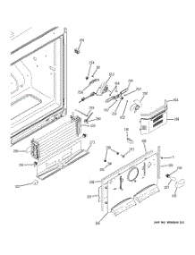 02 - Freezer Section parts for Ge Refrigerator GBSC0HBXERWW from AppliancePartsPros.com
