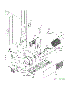 10 - Machine Compartment parts for Ge Refrigerator CFSP5RKBBSS from AppliancePartsPros.com