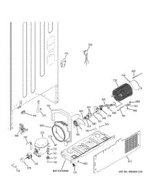 07 - Machine Compartment parts for Ge Refrigerator GBSL0HCXERLS from AppliancePartsPros.com