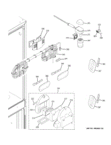 06 - Fresh Food Section parts for Ge Refrigerator PFSF5RKZAWW from AppliancePartsPros.com