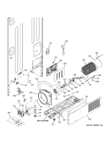 08 - Machine Compartment parts for Ge Refrigerator ZFGB21HZCSS from AppliancePartsPros.com