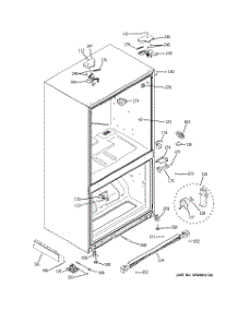 06 - Case Parts parts for Ge Refrigerator PFCS1PJZCSS from AppliancePartsPros.com