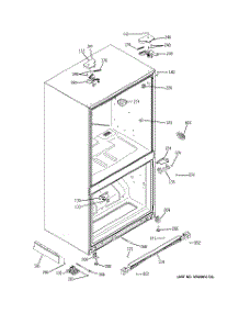 06 - Case Parts parts for Ge Refrigerator PFIC1NFZCBV from AppliancePartsPros.com